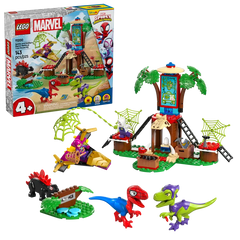 Spidey and Gobby's Raptor Battle at Tree House HQ