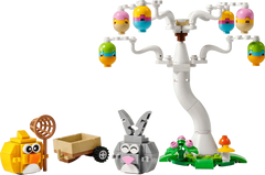 Easter Bunny and Chick Egg Hunt