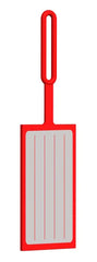 2x4 Red Luggage Tag