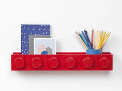 Brick Bookrack – Bright Red