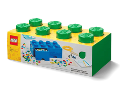 8-Stud Brick Drawer – Green