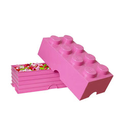 8-Stud Storage Brick – Pink
