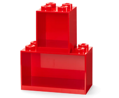 Brick Shelf Set – Red