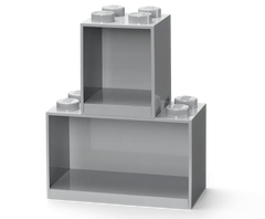 Brick Shelf Set – Gray