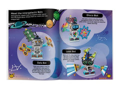 Build and Stick: Robots Book