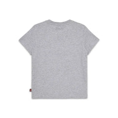 Kids' Short Sleeve Logo T-Shirt – Gray Mélange
