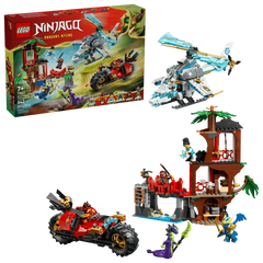 Ninja Vehicle Tree House Battle