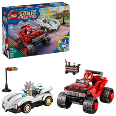 Silver's Car vs. Knuckles' Monster Truck