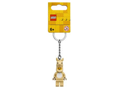 Llama Girl Key Chain