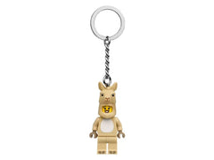 Llama Girl Key Chain