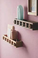 Wooden Book Rack – Light Oak