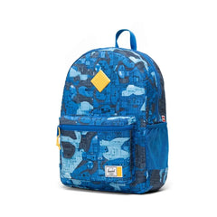 LEGO® Herschel Heritage™ Youth Backpack – Abstract Bricks Blue
