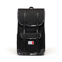 Herschel Little America™ Backpack – Black/Abstract Bricks Black