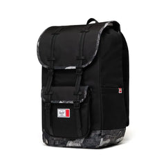 Herschel Little America™ Backpack – Black/Abstract Bricks Black