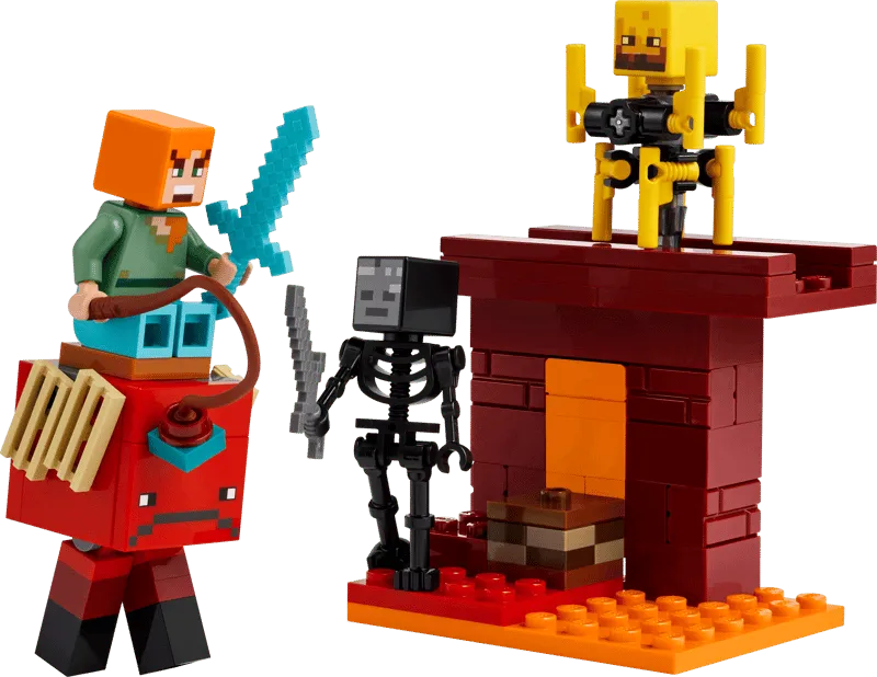 The Nether Lava Battle