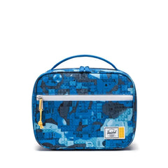 Pop Quiz Lunch Box Little Herschel™ – Abstract Bricks Blue