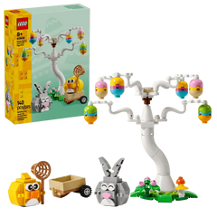 Easter Bunny and Chick Egg Hunt