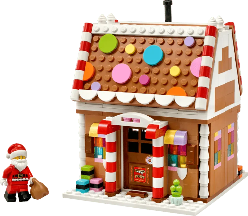 Festive Gingerbread House