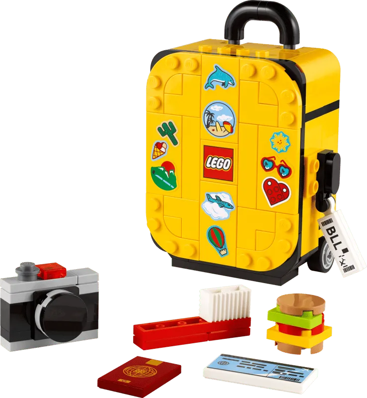 Yellow Travel Suitcase