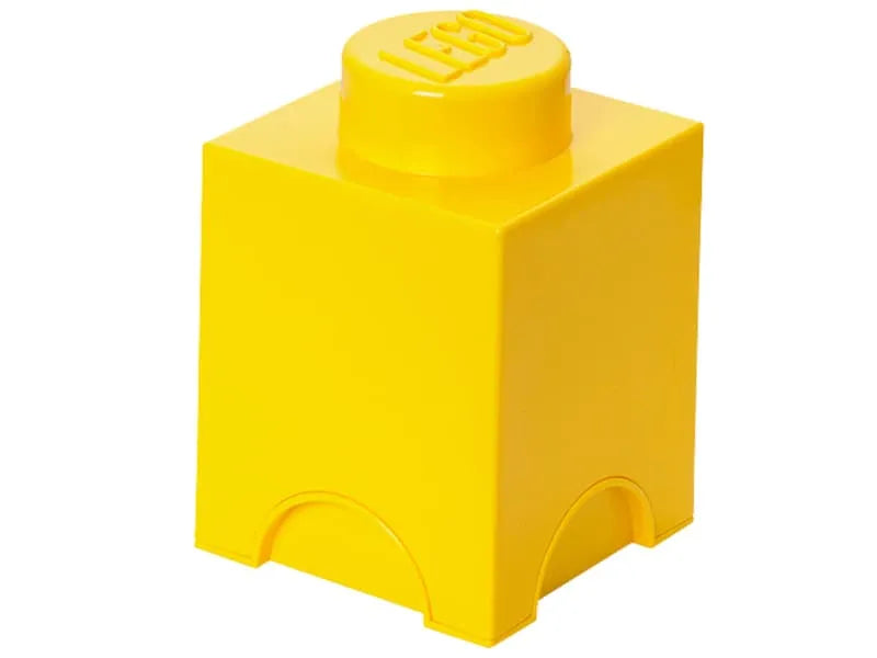 LEGO® 1-stud Yellow Storage Brick
