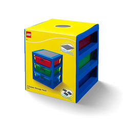 Transparent Blue LEGO® Rack System