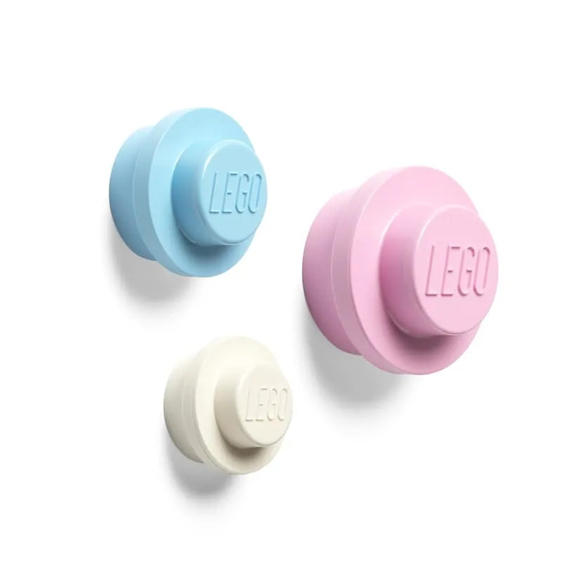Pink, Light Blue and White Wall Hanger Set