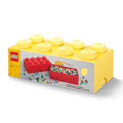 Storage Brick 8-Stud – Cool Yellow