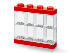 8-Minifigure Display Case – Red