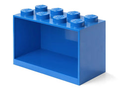 8-Stud Brick Shelf – Blue