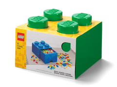 4-Stud Brick Drawer – Green