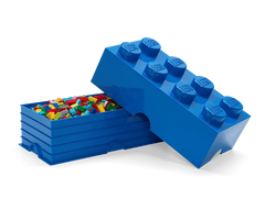 8-Stud Storage Brick – Blue