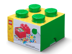 4-Stud Storage Brick – Green