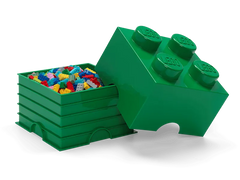 4-Stud Storage Brick – Green