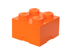 4-Stud Storage Brick – Orange