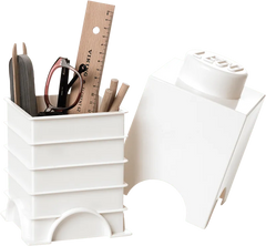 Storage Brick 1-Stud – White