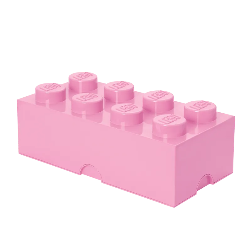 8-Stud Storage Brick – Light Purple