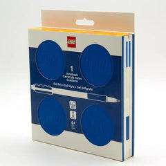 Locking Notebook with Gel Pen – Blue