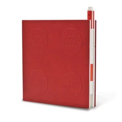 Locking Notebook with Gel Pen – Red