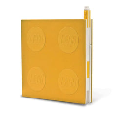 Locking Notebook with Gel Pen – Yellow