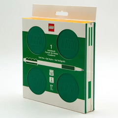 Locking Notebook with Gel Pen – Green