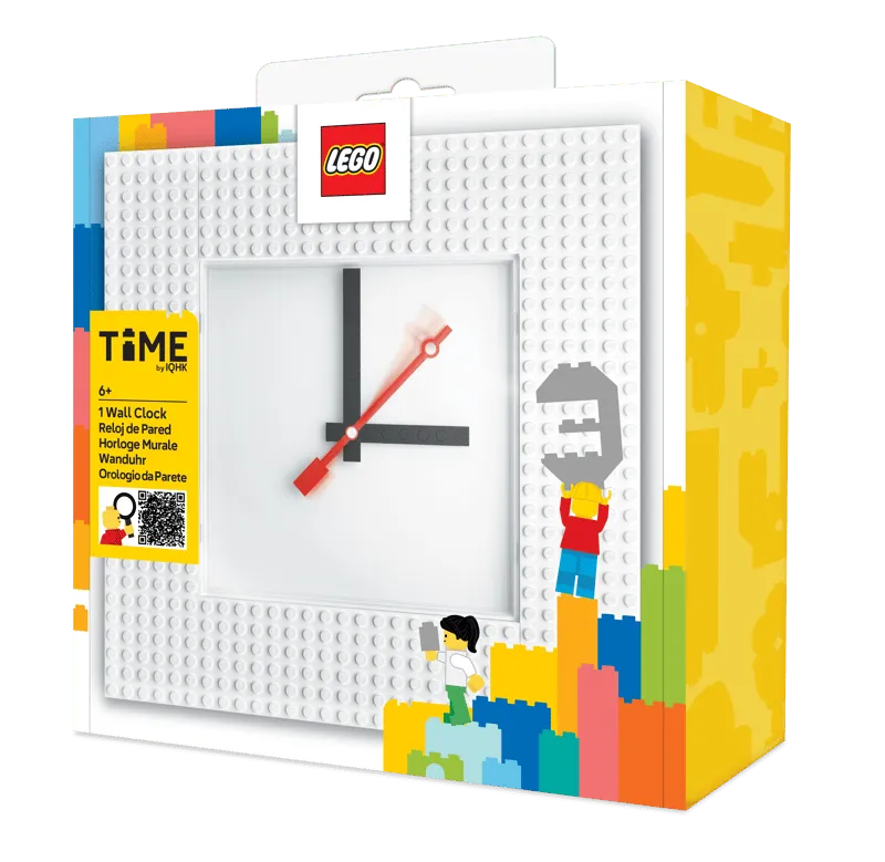 Wall Clock MOC (My Own Creation) – White