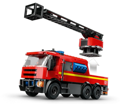Fire Station with Fire Truck