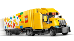 Yellow Delivery Truck