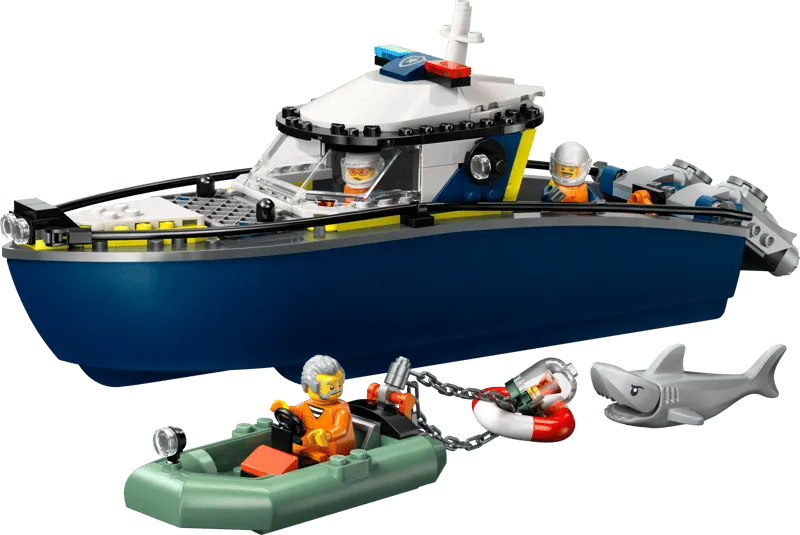 Police Boat Chase