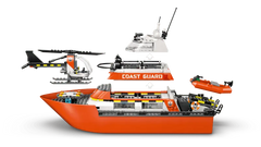 Coast Guard Rescue Boat & Helicopter