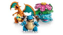 Venusaur, Charizard and Blastoise