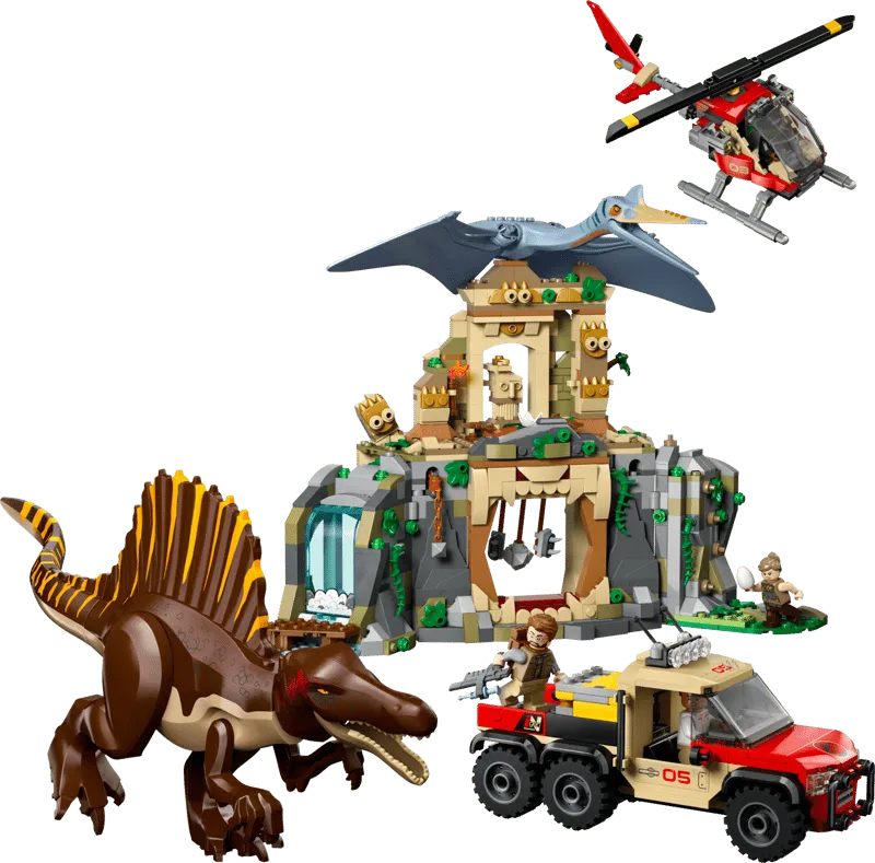 Spinosaurus & Quetzalcoatlus Air Mission