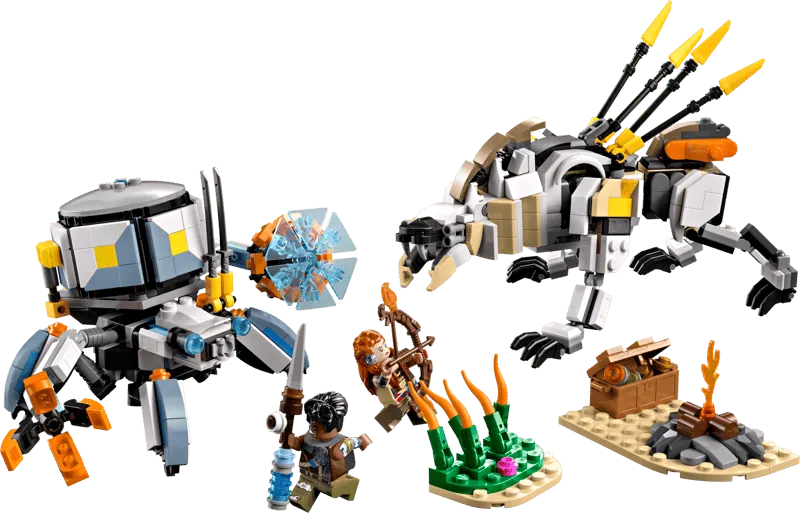 Aloy & Varl vs. Shell-Walker & Sawtooth