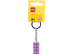 Medium Lavender 2x4 Stud Key Chain