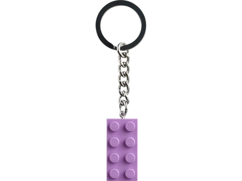 Medium Lavender 2x4 Stud Key Chain